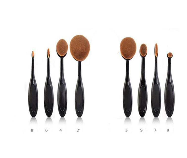 Makeup and make-up tool toothbrush Makeup and make-up tool toothbrush